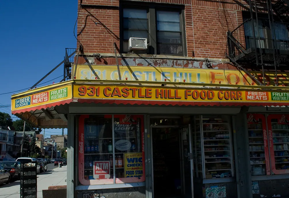 Bodega in the Castle Hill section of the Bronx